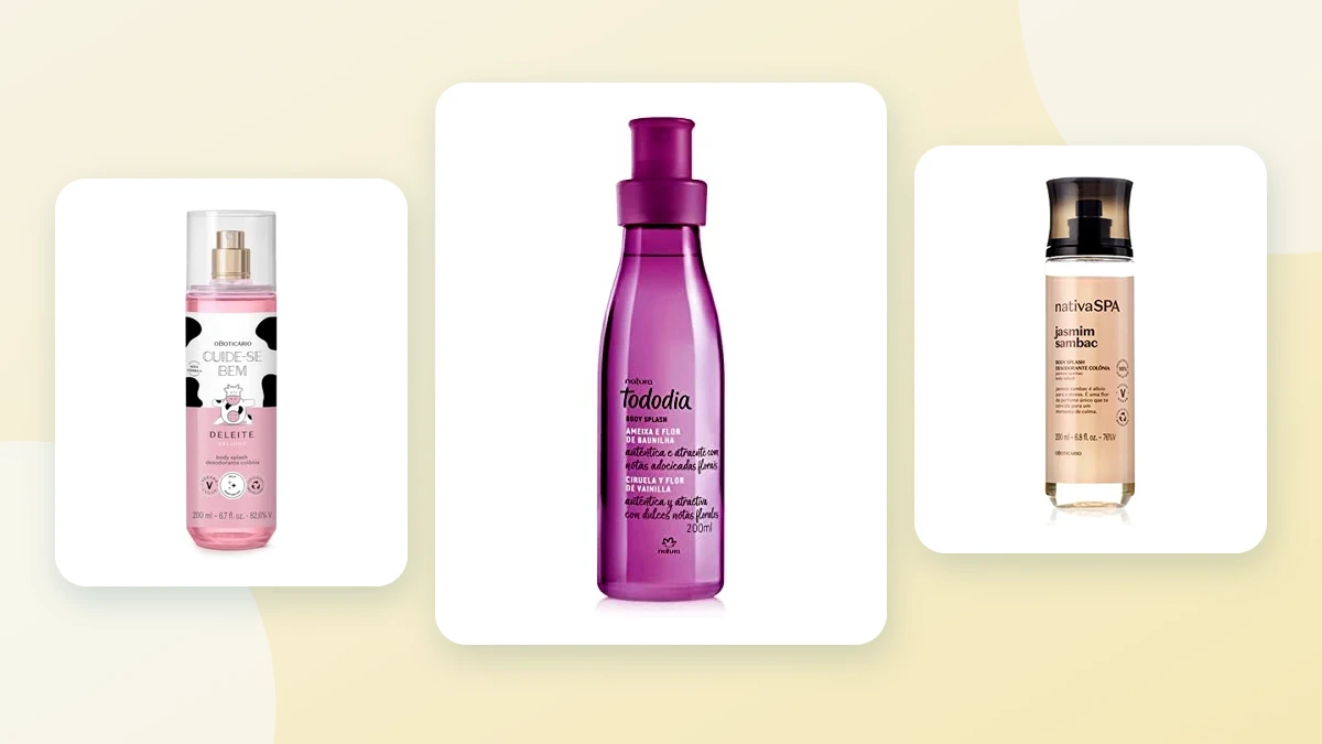 Melhor body splash: os 7 melhores em 2026