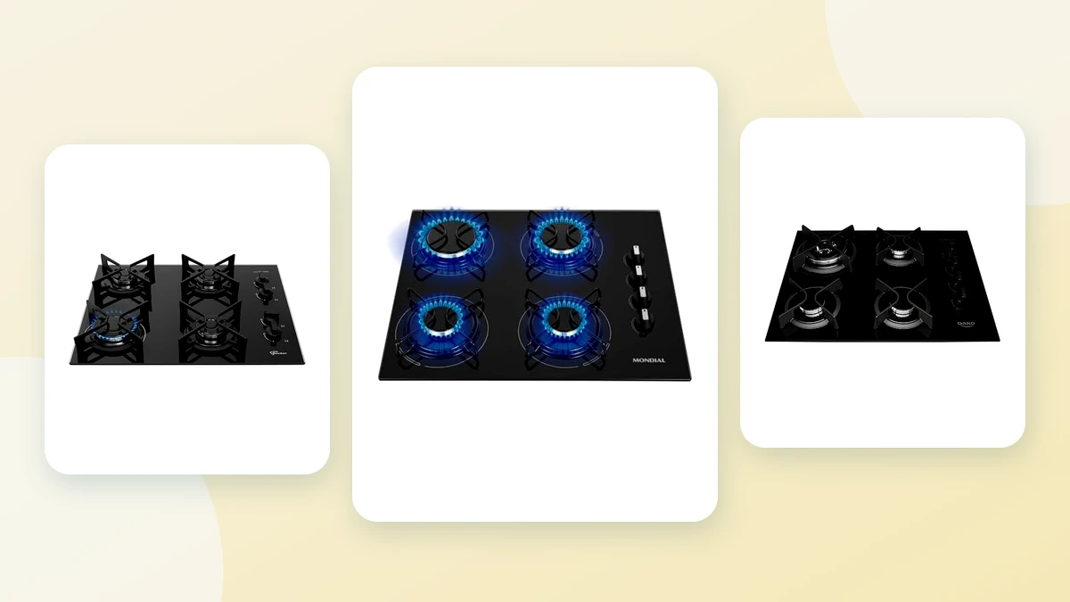Melhor cooktop 4 bocas: os 7 melhores em 2026