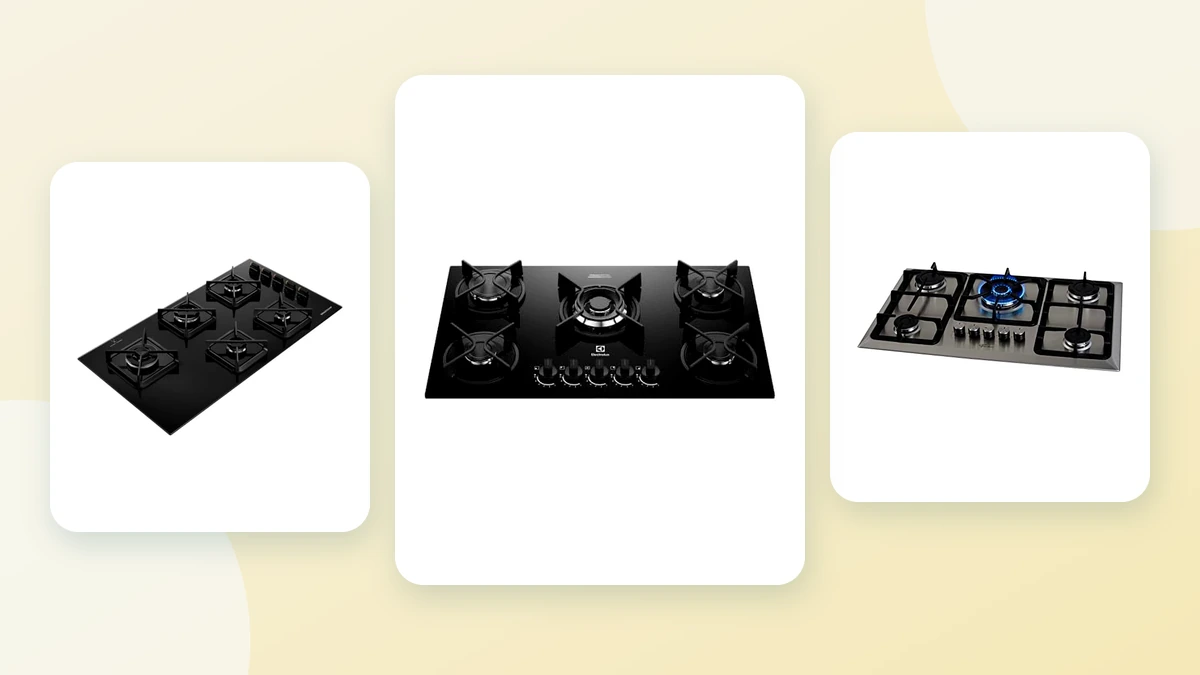 Melhor cooktop 5 bocas: os 7 melhores em 2026