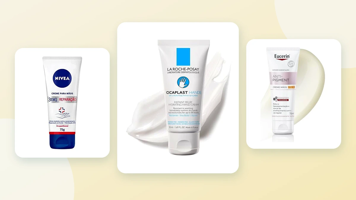 Melhor creme para as mãos: os 7 melhores em 2026