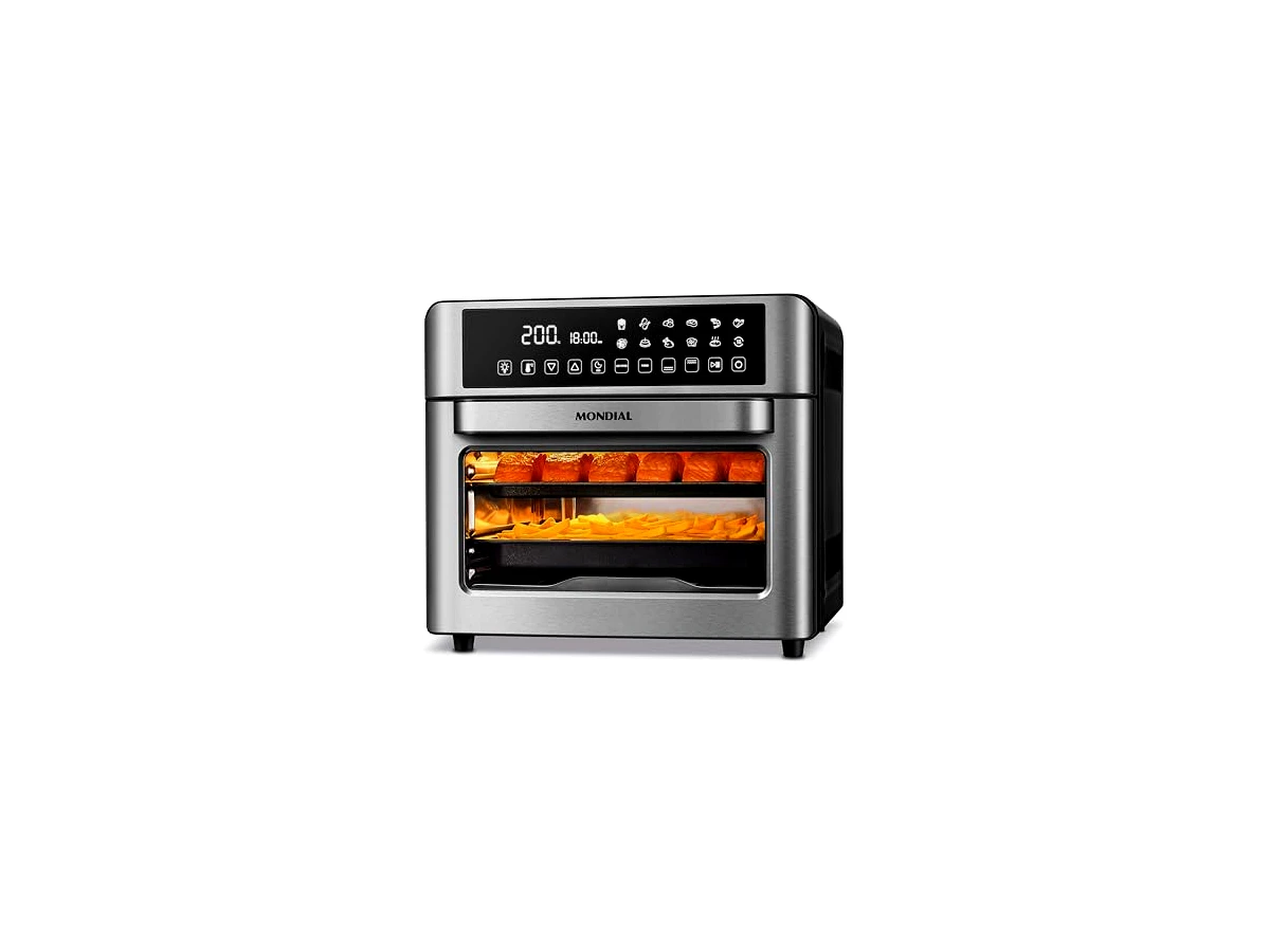 Air Fryer Oven 25 Litros 2000W Mondial Forno Oven Digital AFO-25L-BI