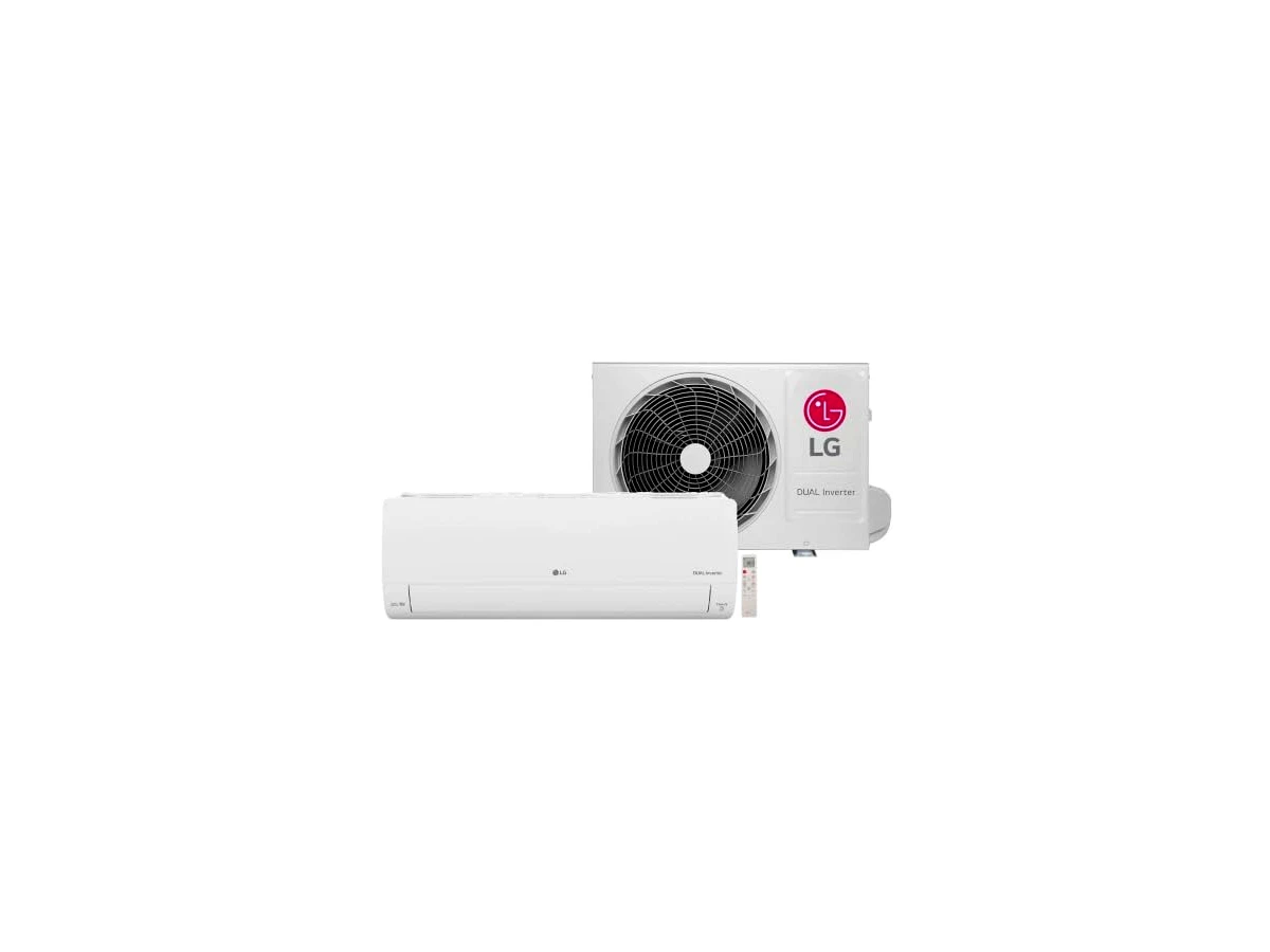 Ar condicionado split inverter 12000 BTUs LG Dual Inverter Voice AI