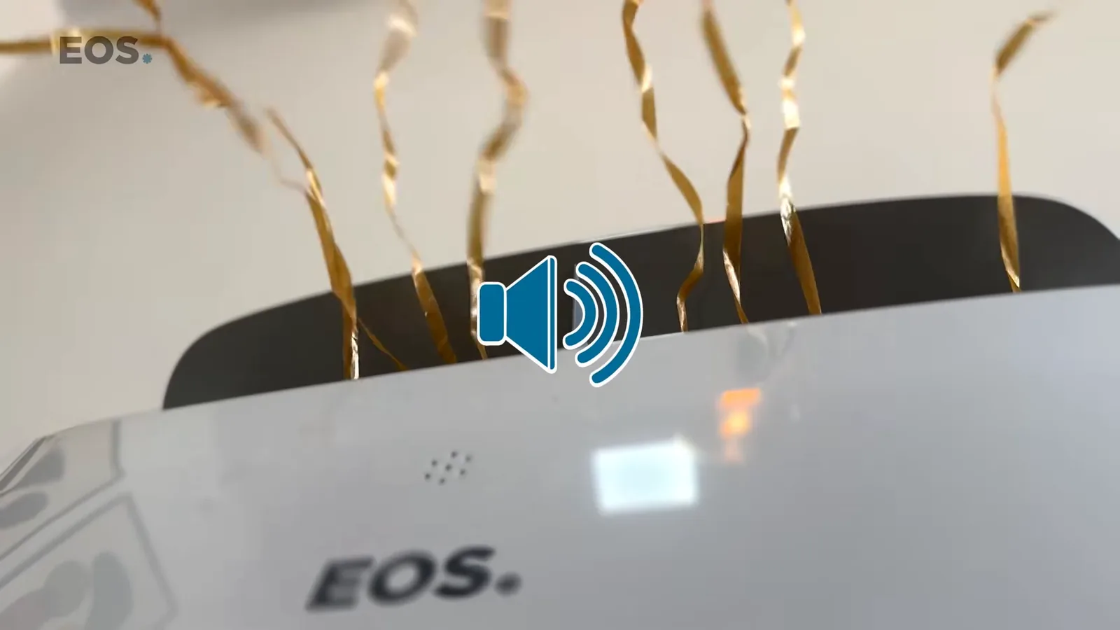 Ar-condicionado portátil EOS Slim em funcionamento com saída de ar potente