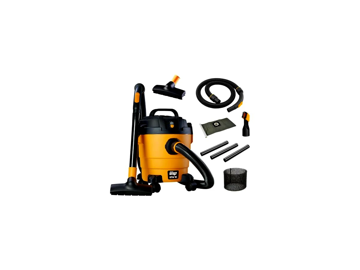 Aspirador de Pó e Água 1400W 10 Litros WAP GTW 10.