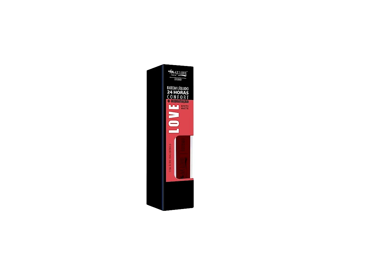 Batom Líquido 24 Horas 4 ml Max Love 24H Confort Matte
