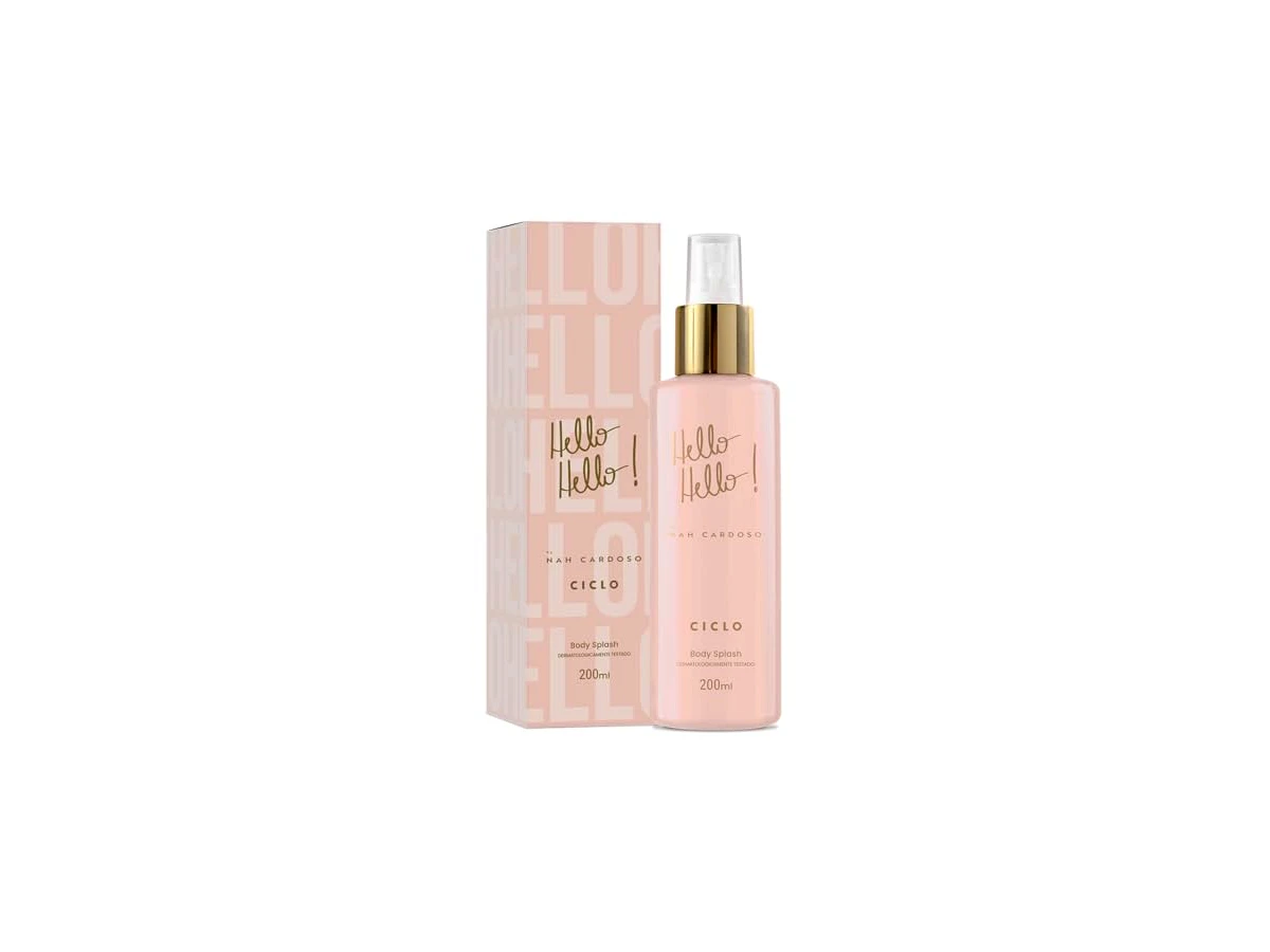 Body Splash 200 ml Ciclo Cosméticos By Nah Cardoso Hello Hello