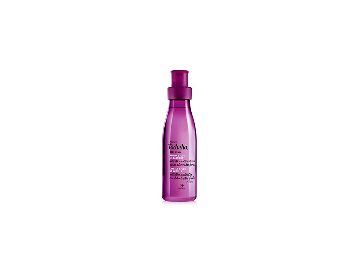 Body Splash 200 ml Natura Tododia Ameixa e Flor de Baunilha