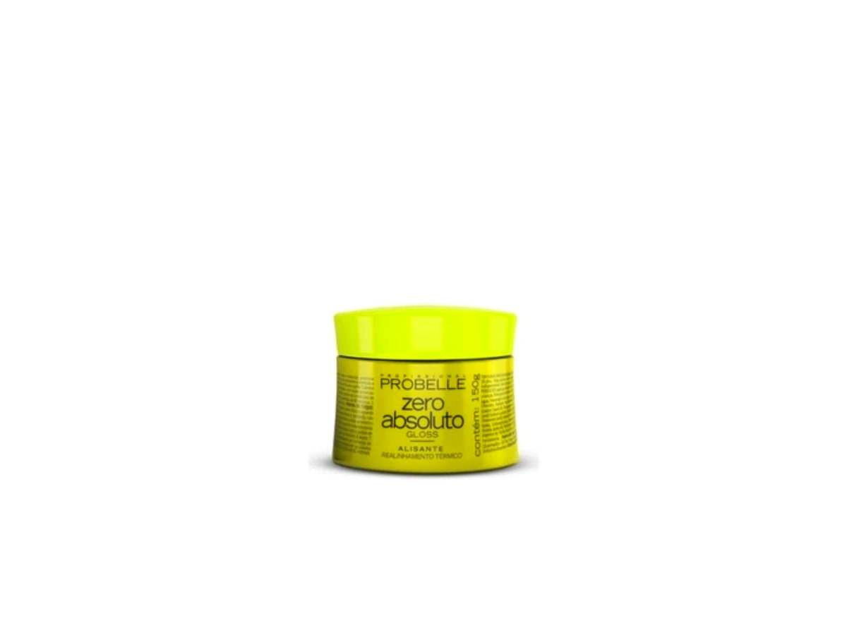 Botox capilar sem formol de alinhamento e brilho 150g Probelle Profissional Botox Gloss Zero Absoluto