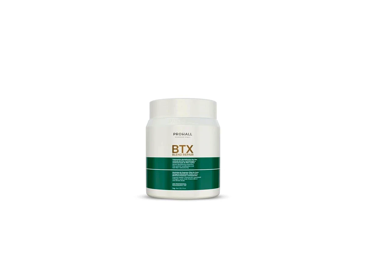 Botox capilar sem formol de reconstrução e alinhamento 1000g Prohall Cosmetic Bbtox Blend Repair
