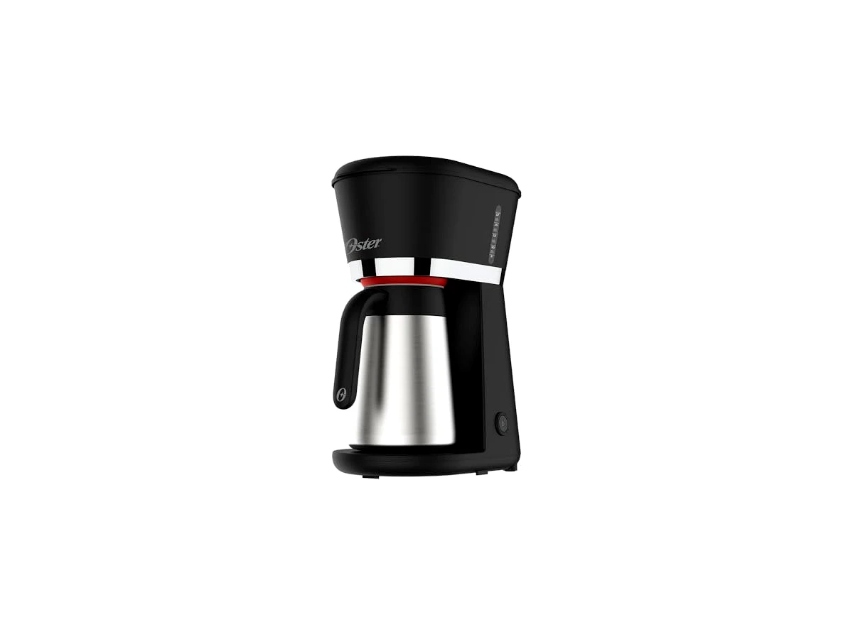 Cafeteira elétrica 17 xícaras 600W Oster Black OCAF400. Valores confirmados para a OCAF400-127.