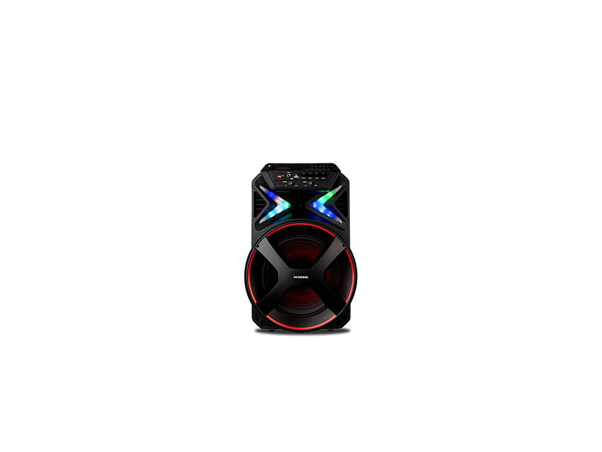Caixa de Som Amplificada 400W Mondial Connect Lights CM-400
