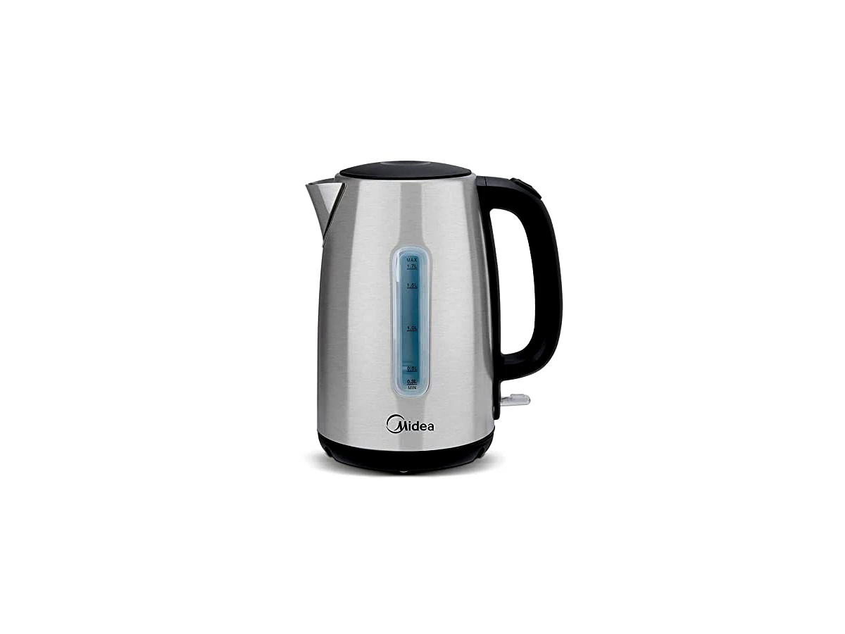Chaleira elétrica de inox 1600W Midea Double Display EKA23X1