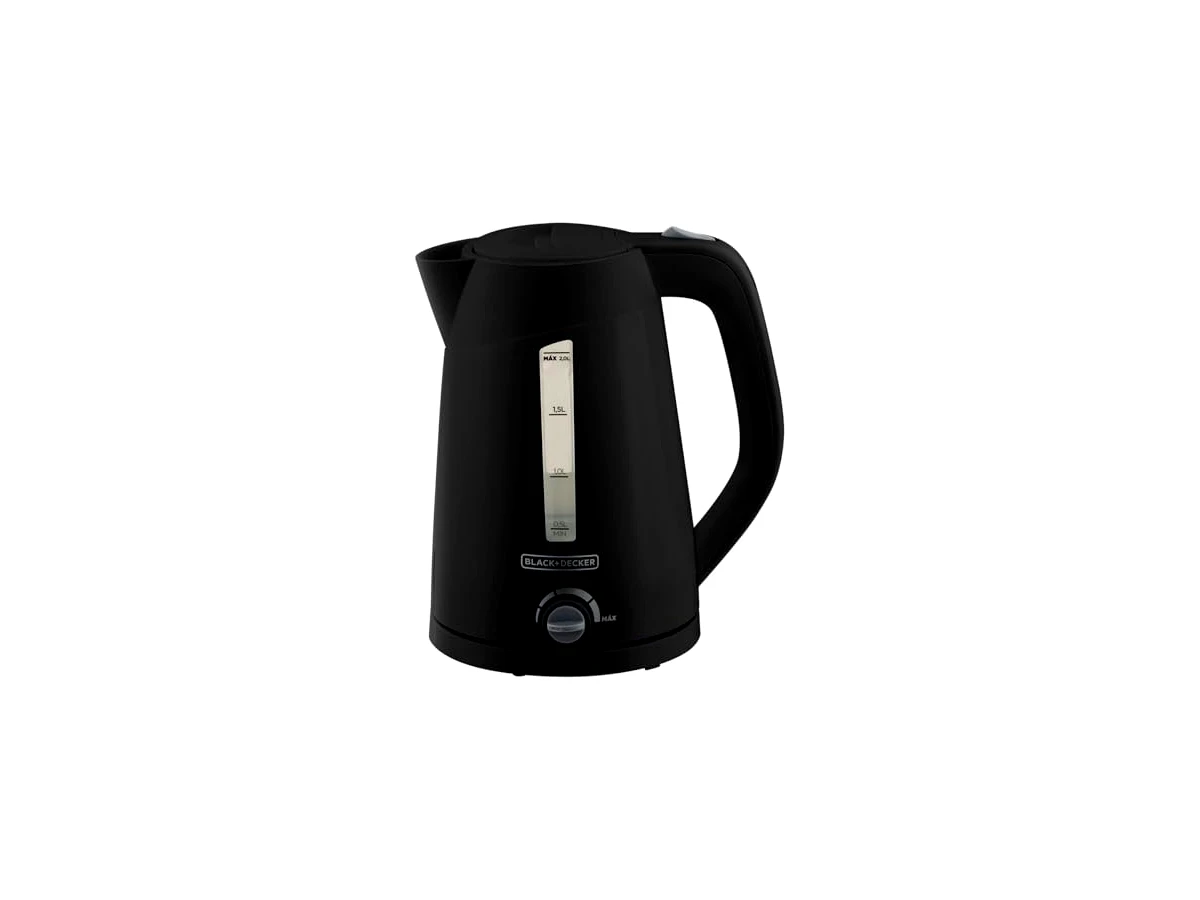Chaleira elétrica de plástico 1850W Black+Decker K2200
