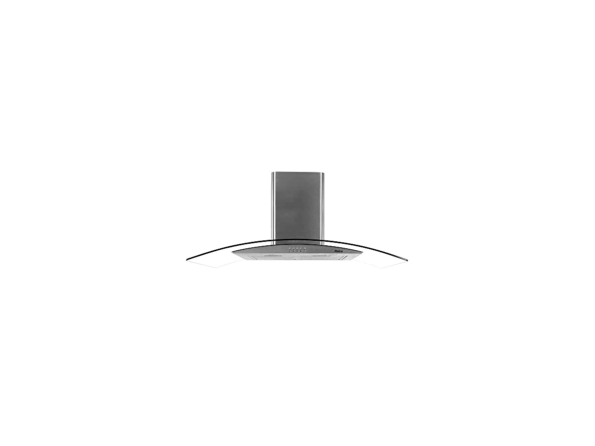 Coifa de parede exaustor e depurador 90 cm 600 m³/h Philco Glass PCO90G