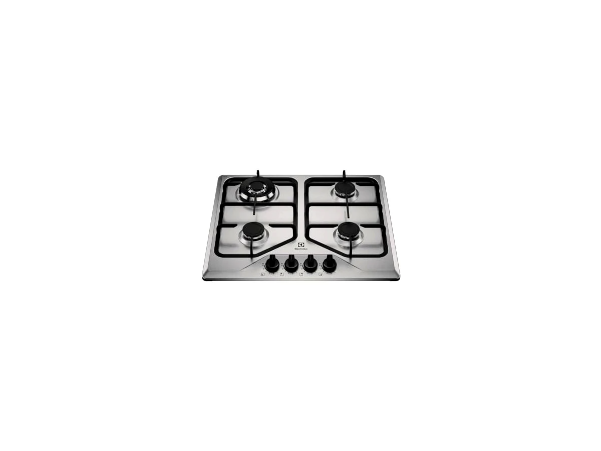 Cooktop 4 bocas a gás de inox Electrolux Experience KE4XC