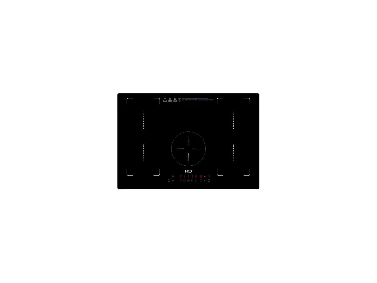 Cooktop de indução 5 bocas 9000W HQ Free Zone IDE9005FZ.