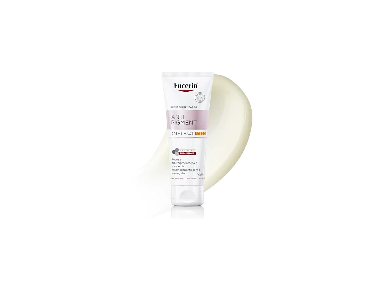 Creme para as mãos envelhecidas rejuvenescedor Eucerin Anti-Pigment FPS 30