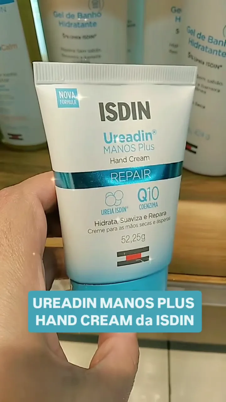 Bisnaga do creme reparador para mãos ISDIN Ureadin Manos Plus