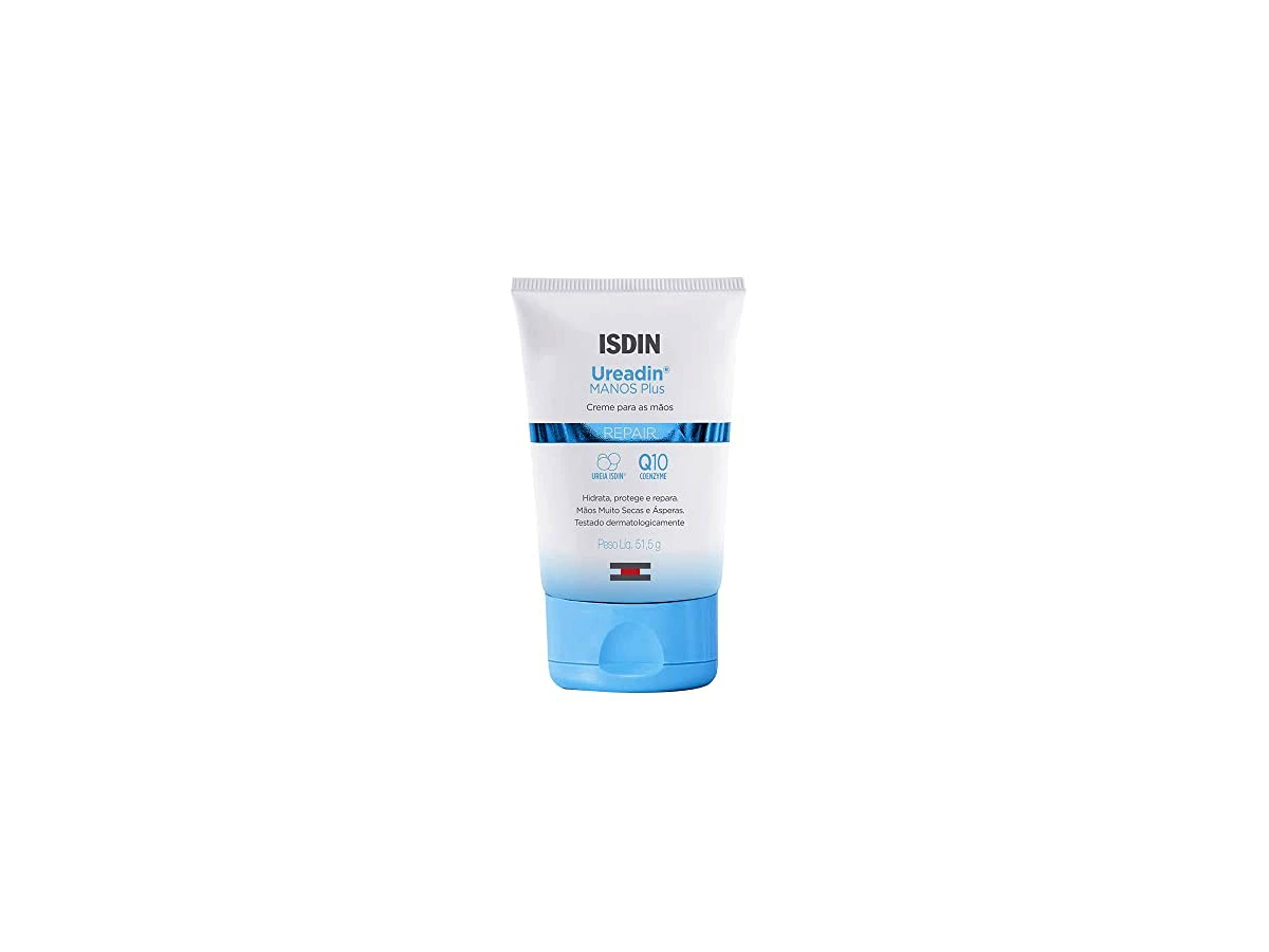 Creme para as mãos ressecadas e envelhecidas hidratante reparador ISDIN Ureadin Manos Plus