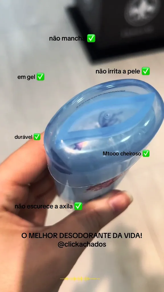 Aplicador em gel transparente do desodorante Secret Invisível Lavanda
