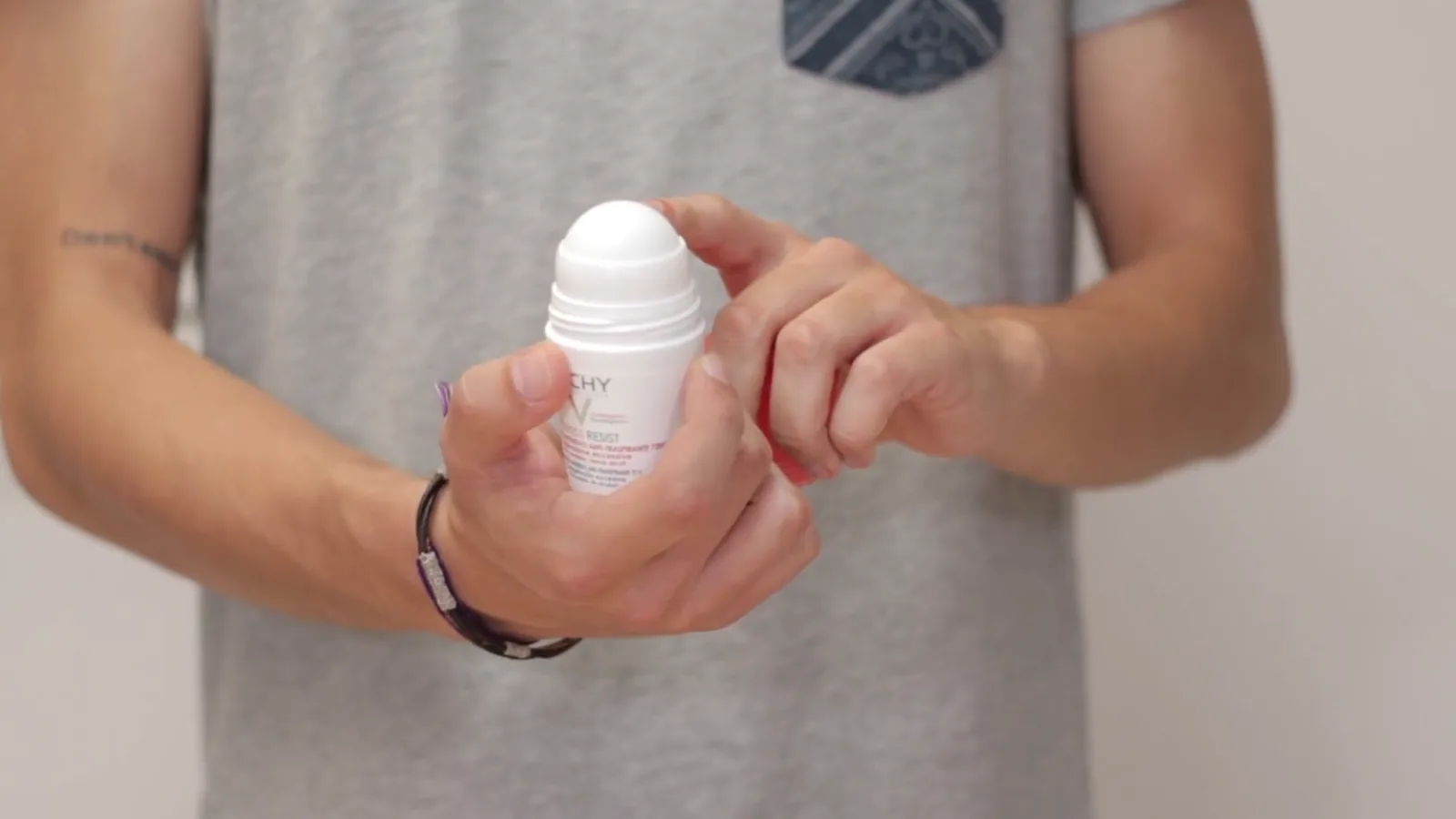 Esfera aplicadora roll-on do desodorante Vichy Stress Resist