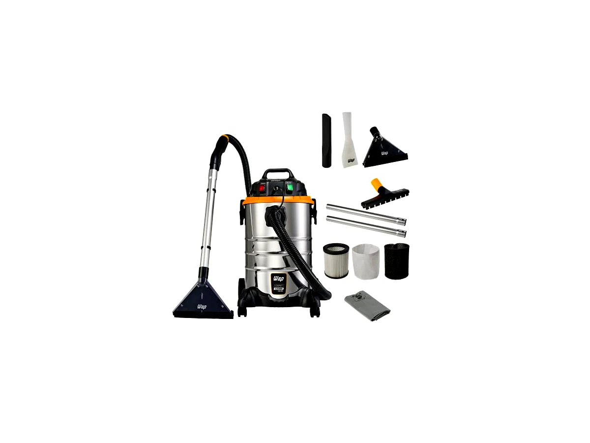 WAP Carpet Cleaner Pro 30 — código FW008081, tanque total de 30 litros, 1600W, 220V