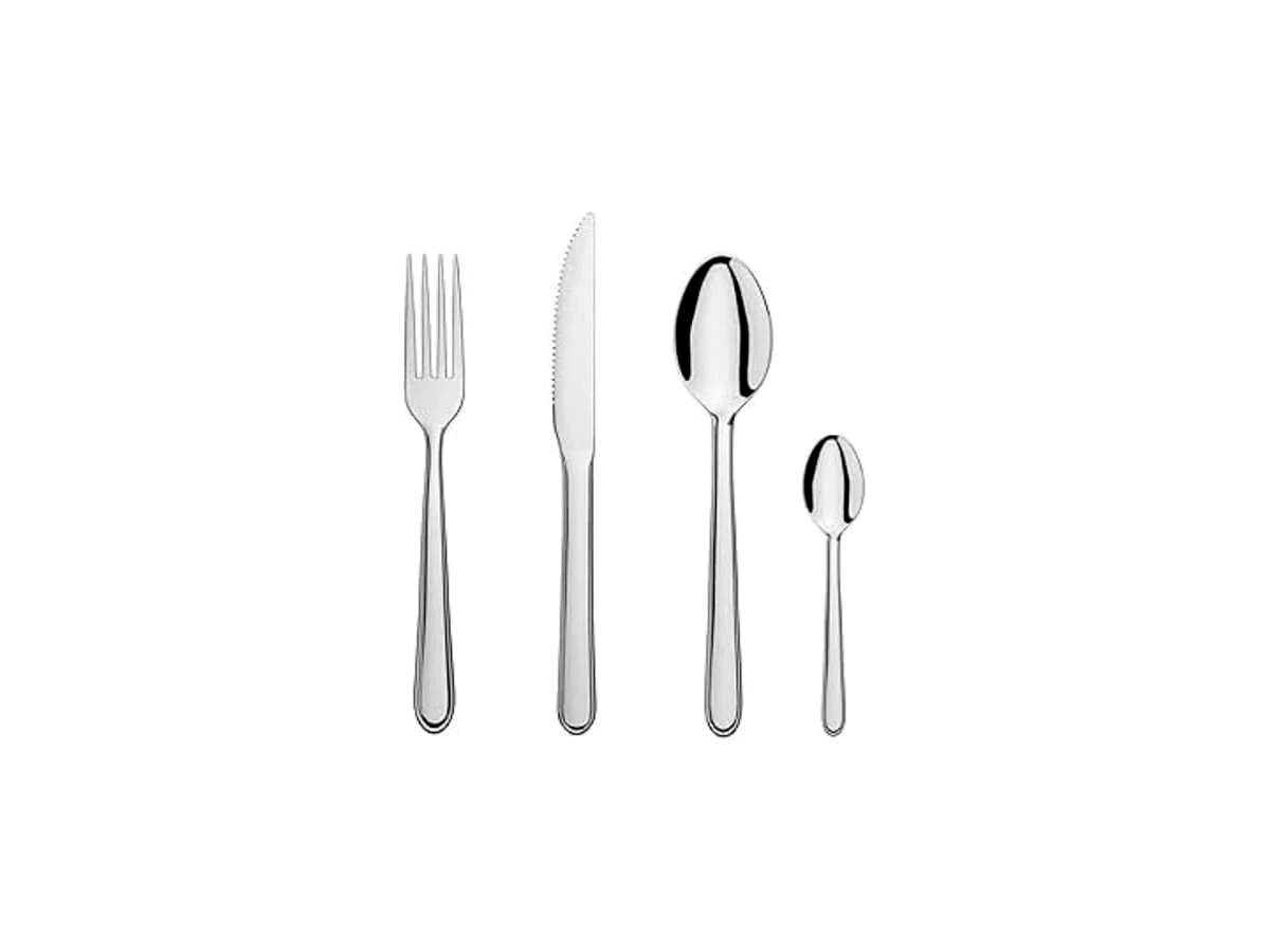 Faqueiro aço inox 42 peças Brinox Turim