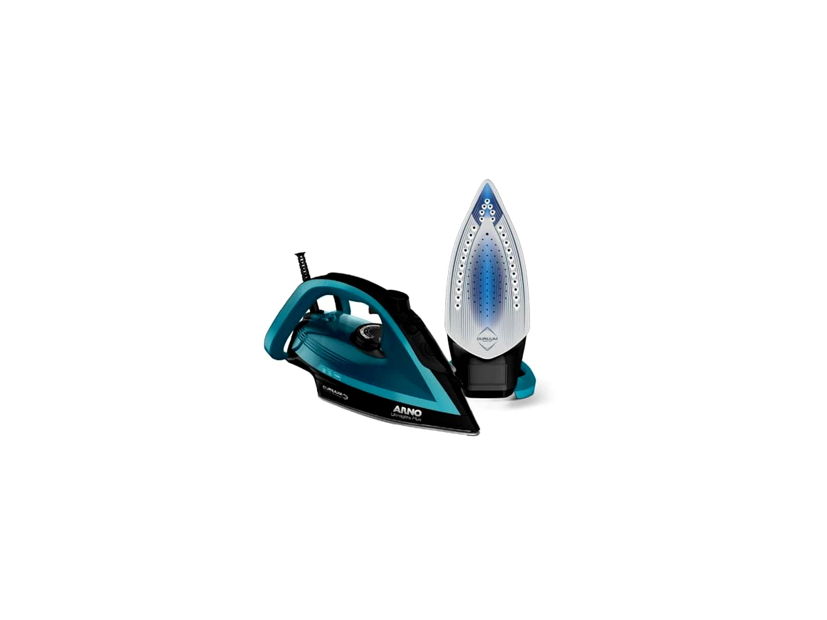 Ferro de passar roupa a vapor base Durilium 1520W Arno Ultragliss Plus FMY