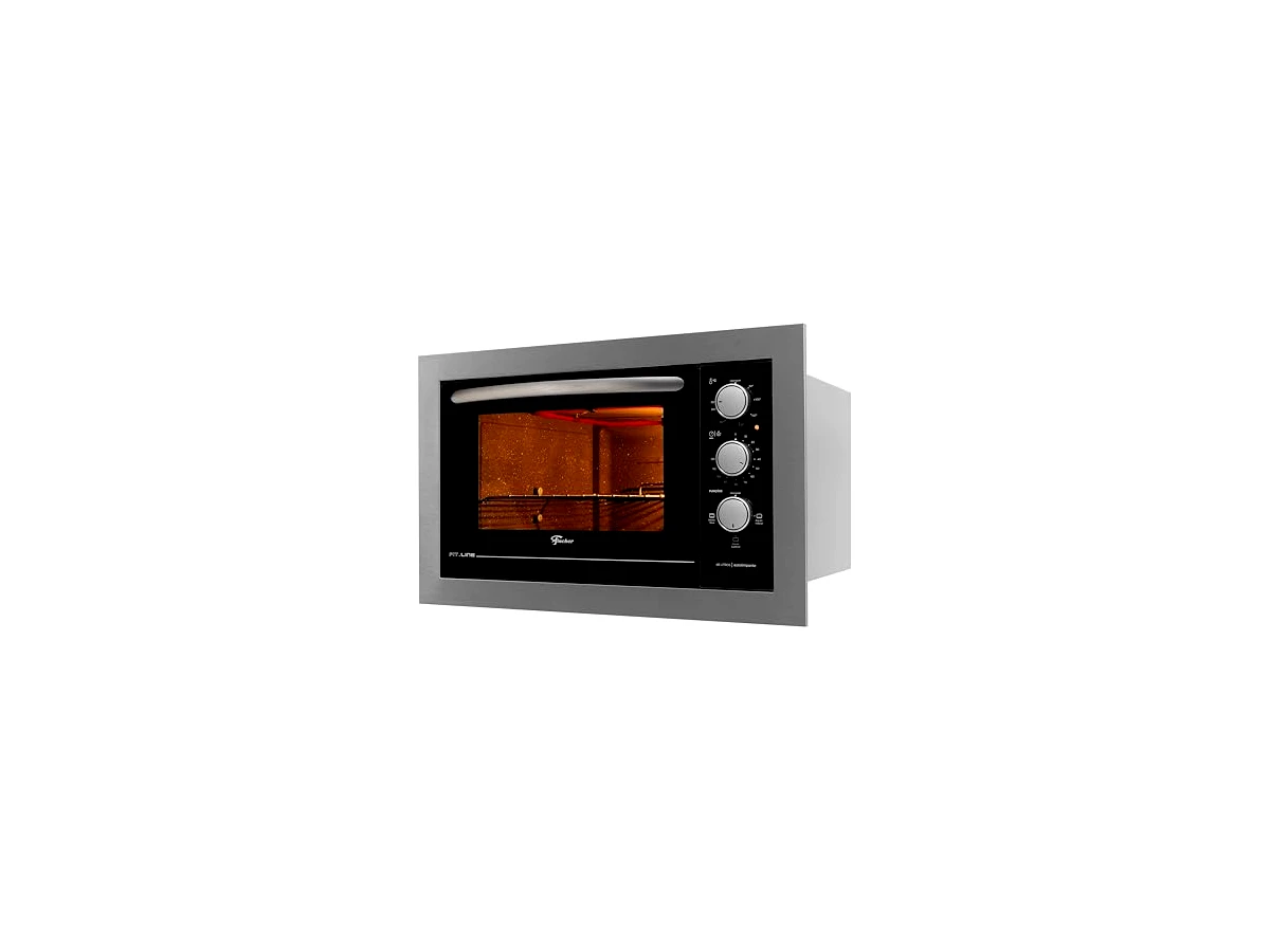 Forno elétrico de embutir 48 litros Fischer Fit Line 34493