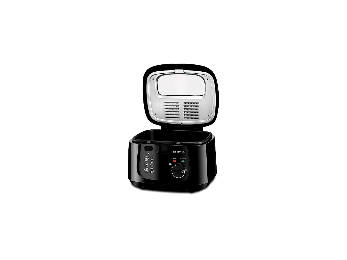 Fritadeira elétrica com óleo 2,5 litros 1500W/1800W Mondial Big Fry FT-07