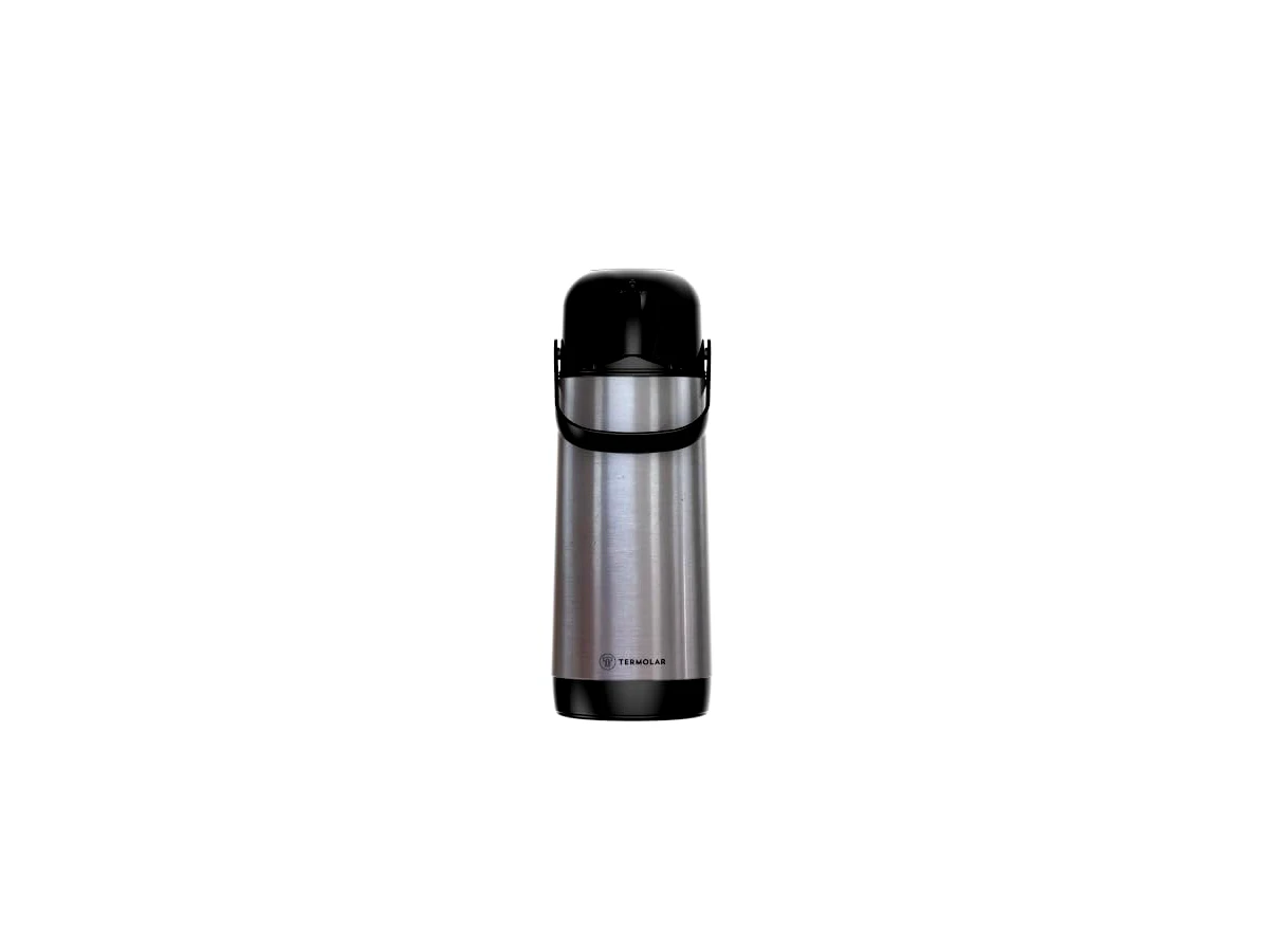 Garrafa térmica de inox com ampola de vidro 1000 ml Termolar Lúmina