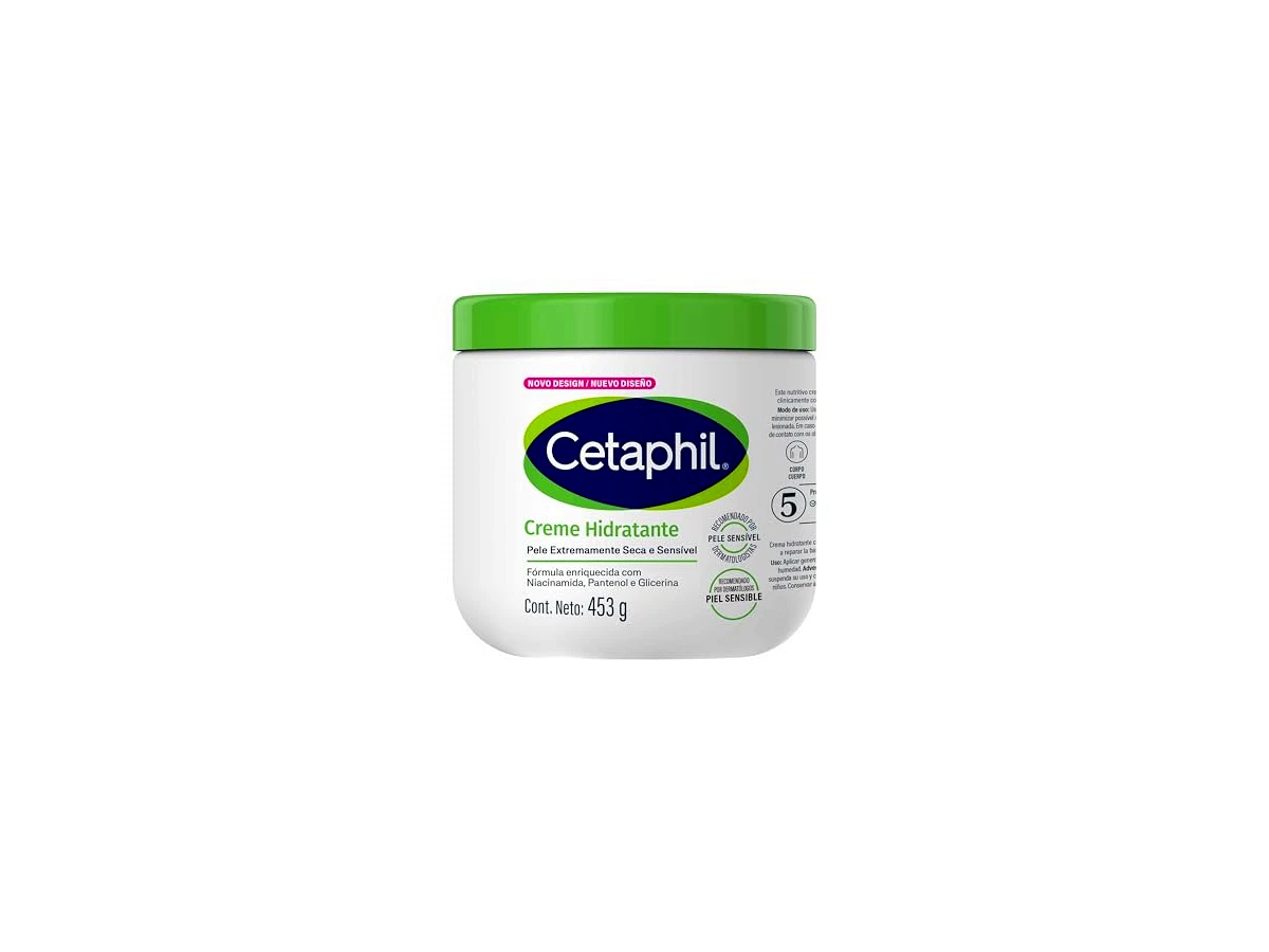 Creme hidratante corporal restaurador 453g Cetaphil Pele Extremamente Seca e Sensível