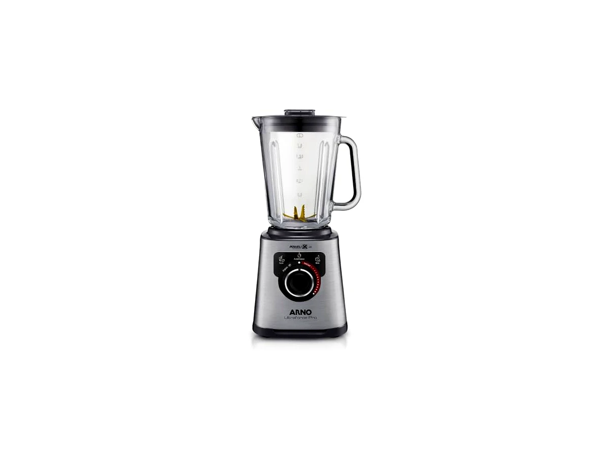 Liquidificador com copo de vidro 1100W 2 litros Arno Ultraforce Pro LN93