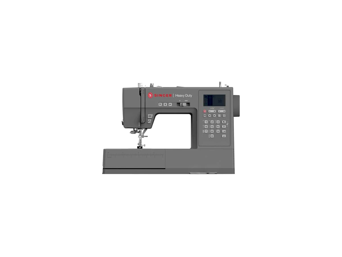 Máquina de costura doméstica eletrônica 300 pontos Singer Heavy Duty HD6805