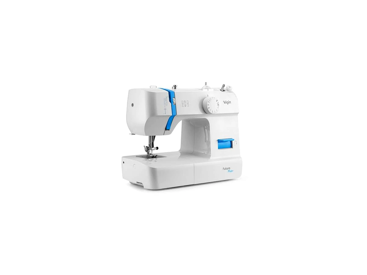 Máquina de costura doméstica mecânica 12 pontos Elgin Futura Plus JX2052