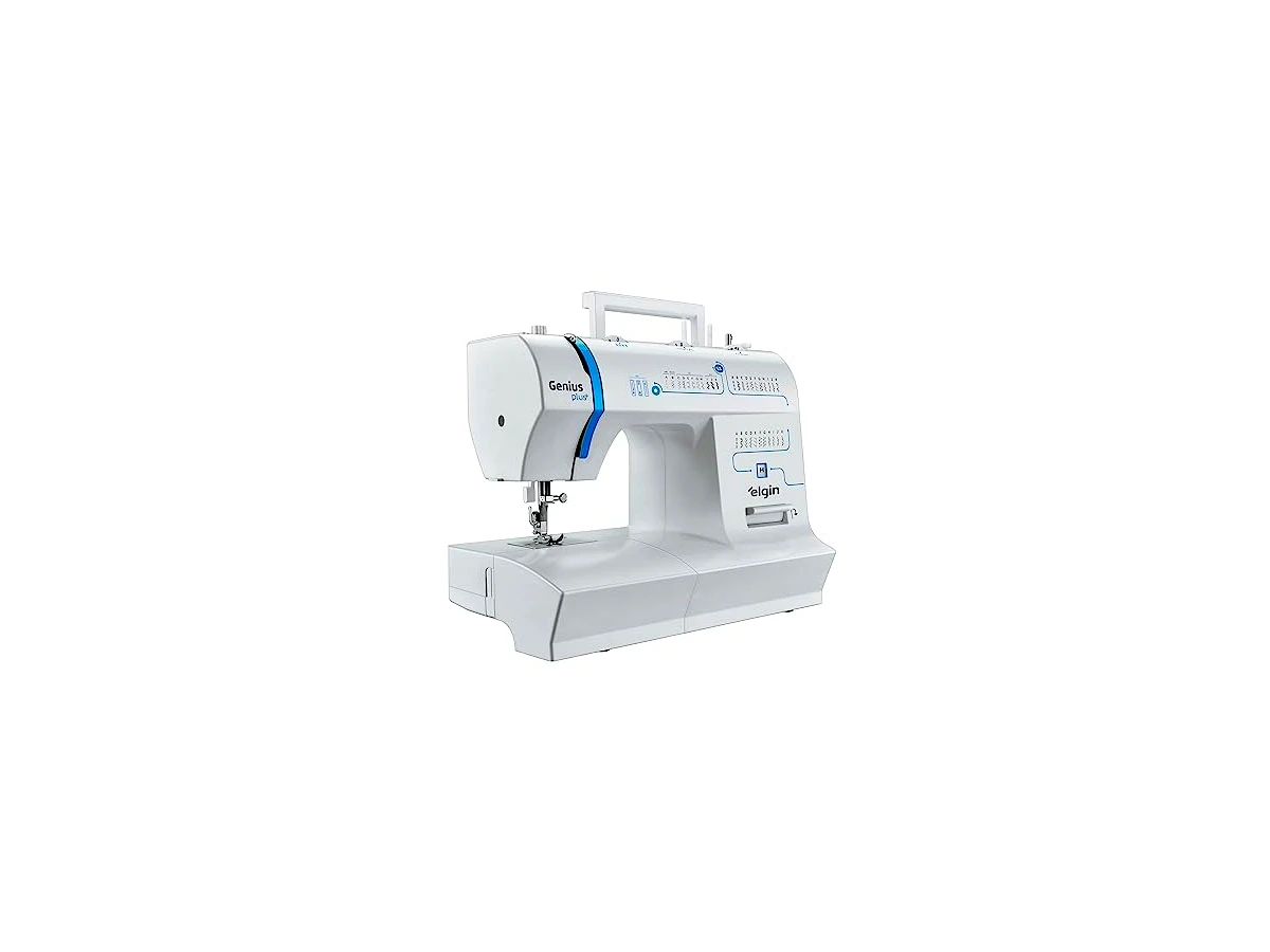 Máquina de costura doméstica mecânica 31 pontos Elgin Genius Plus JX4035