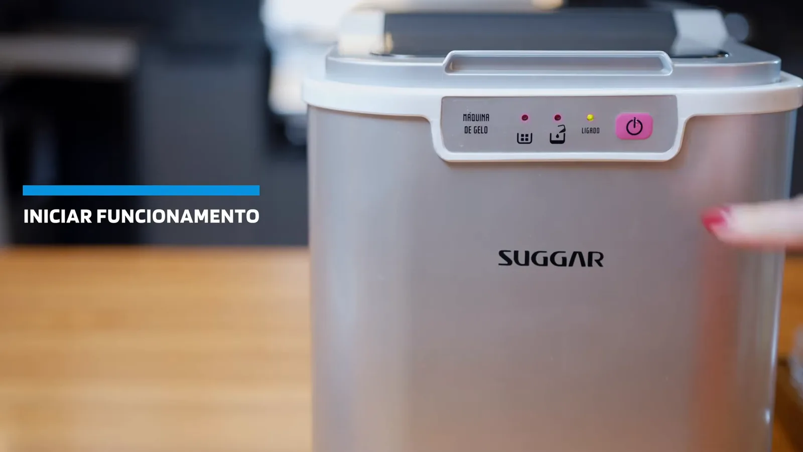 Painel de controle com acionamento simples por botão de toque