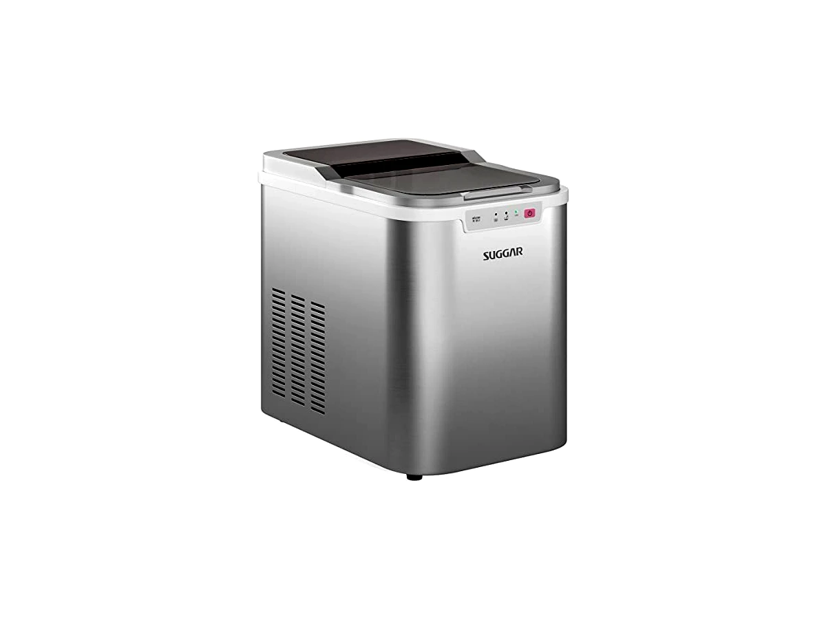 Máquina de gelo doméstica 12 kg 120W Suggar Ice Maker MG1501PR