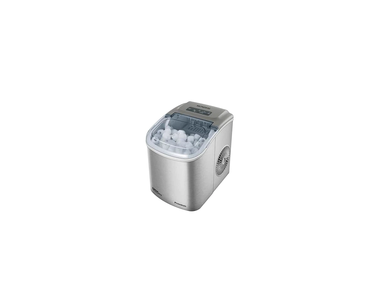 Máquina de gelo doméstica 12 kg 130W Mondial Turbo Ice Premium MG-12-GI