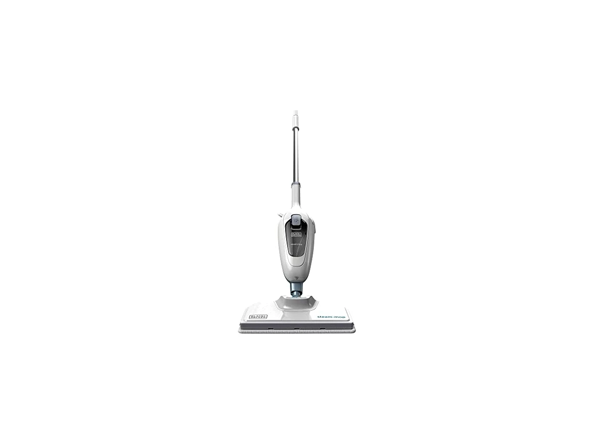 Mop elétrico a vapor de plástico 380 ml BLACK+DECKER SteamMop VL1300
