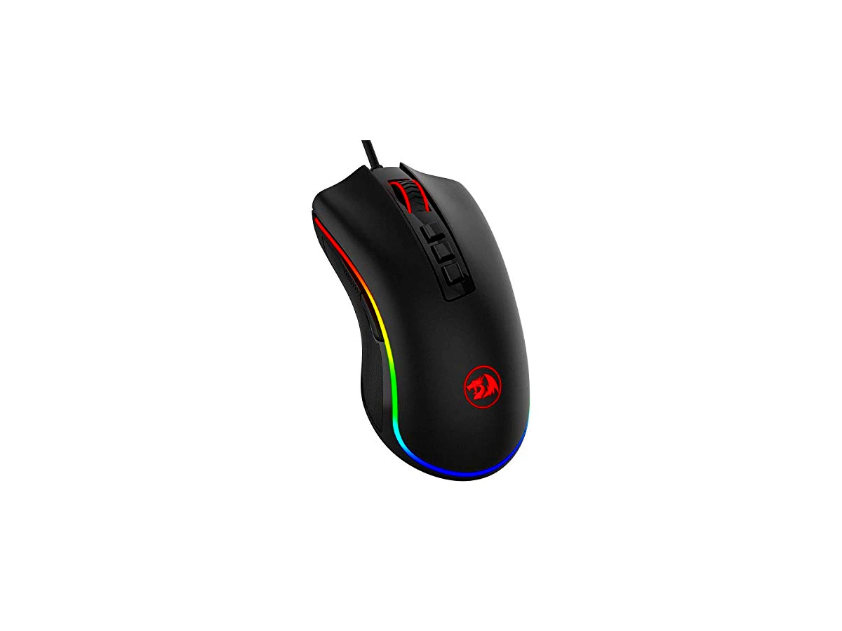 Mouse gamer com fio 12400 DPI Redragon Cobra M711 V3