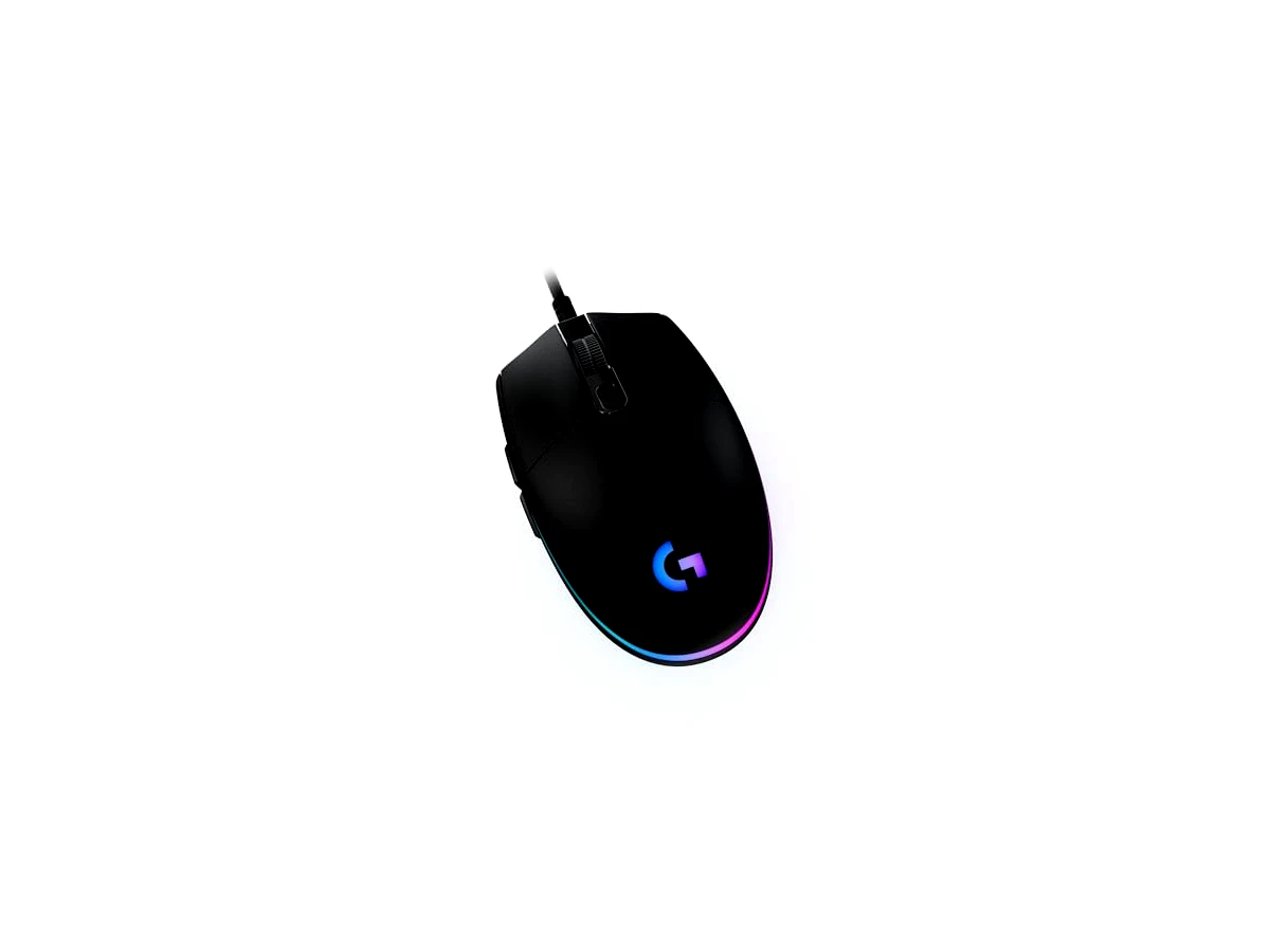 Mouse gamer com fio 8000 DPI Logitech G G203 LIGHTSYNC