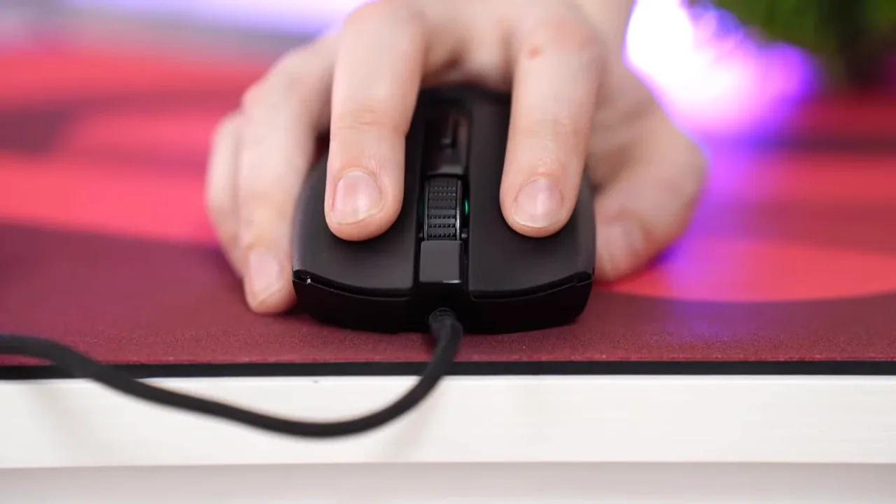 Teste de clique e resposta imediata nos botões do mouse