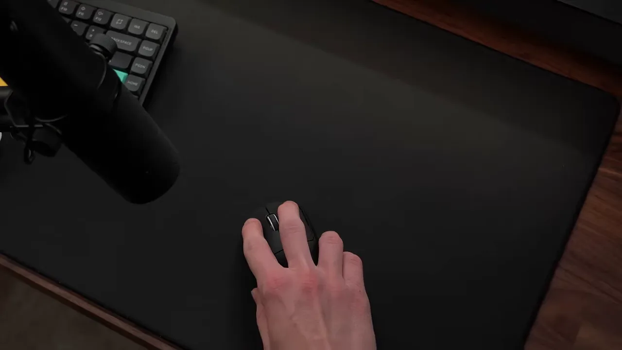 Teste contínuo de cliques nos switches do Logitech G PRO X Superlight 2