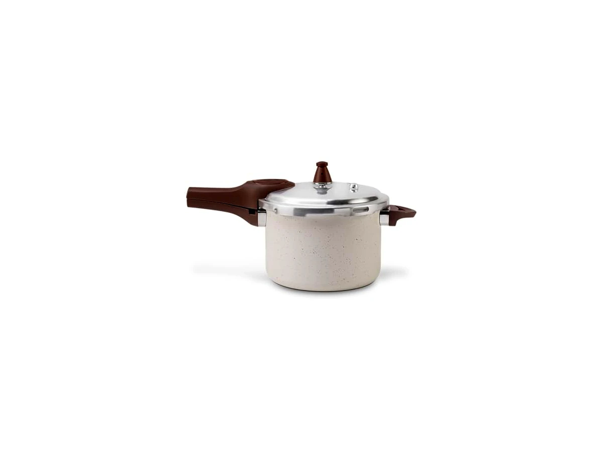 Panela de pressão 4,2 litros Brinox Ceramic Life Pressure