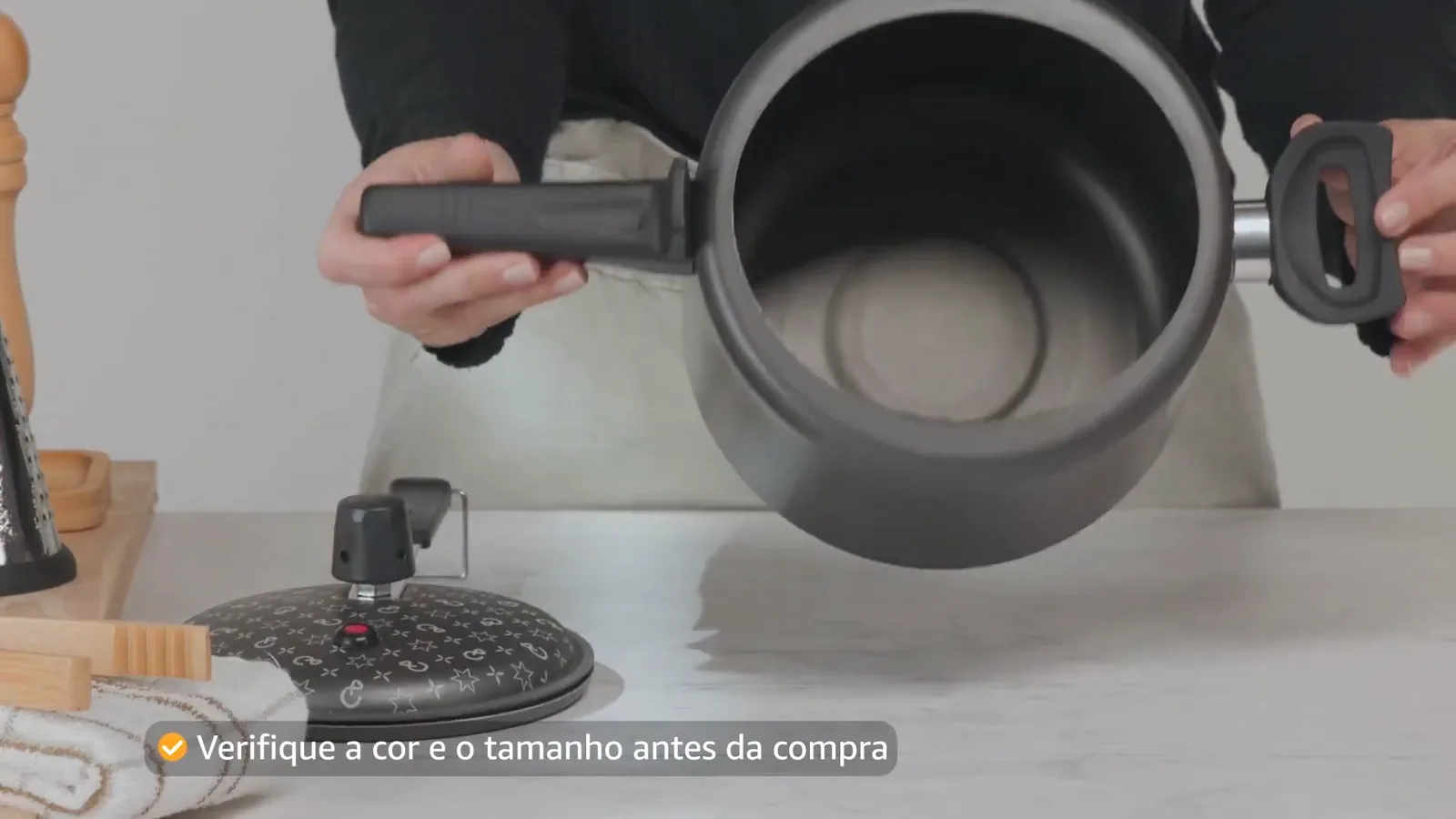 Revestimento antiaderente interno da panela de pressão Panelux Magnific
