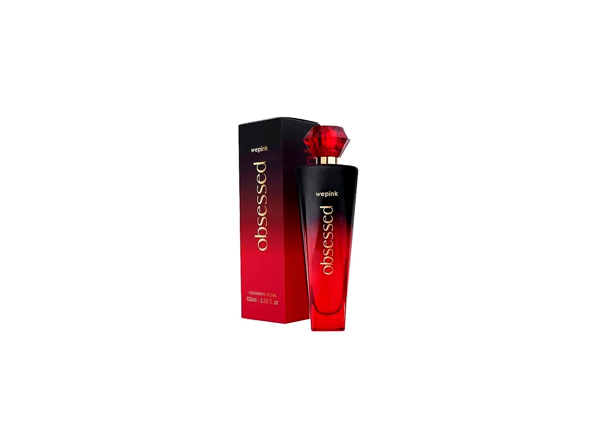 Perfume desodorante colônia chipre floral amadeirado 100 ml Wepink Obsessed