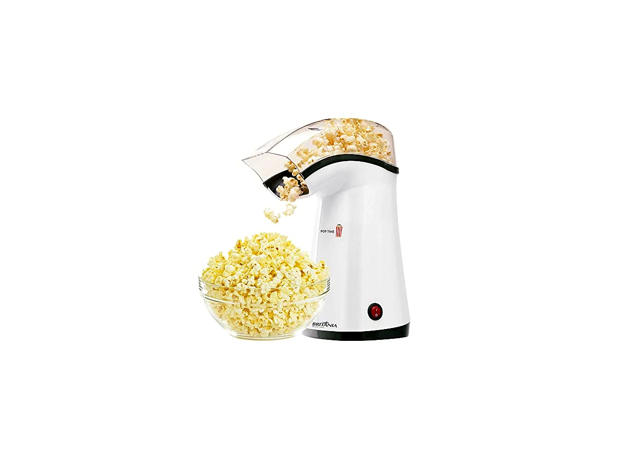 Pipoqueira elétrica sem óleo 1200W Britânia Pop Time B-02