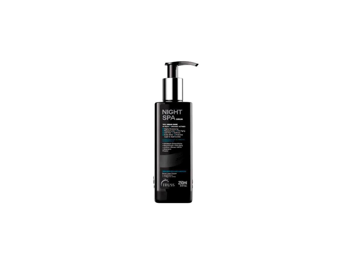 Pré-shampoo de nutrição noturna 250 ml Truss Infusion Night Spa Sérum