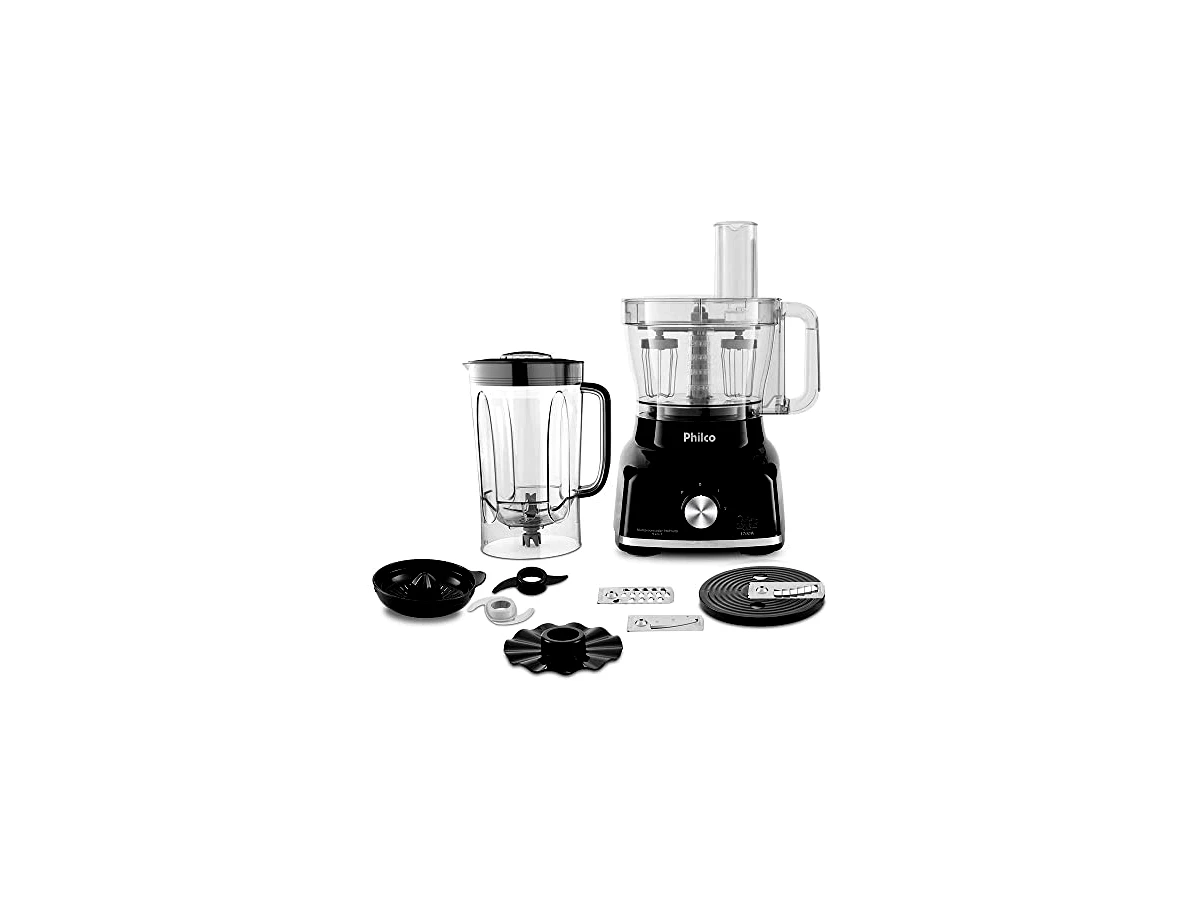 Processador de alimentos multiprocessador 1700W Philco PMP1600P